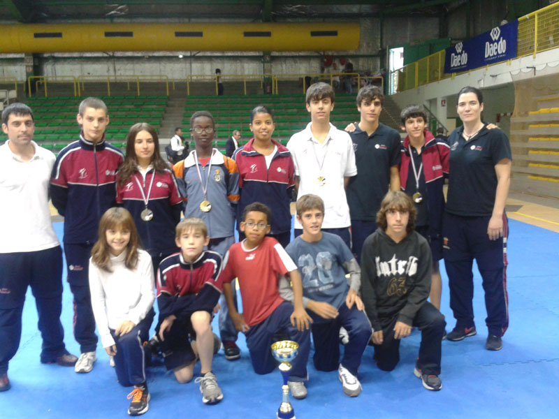 Dos medallas de oro, una de plata y otra de bronce, balance navarro en el Open de Toulouse